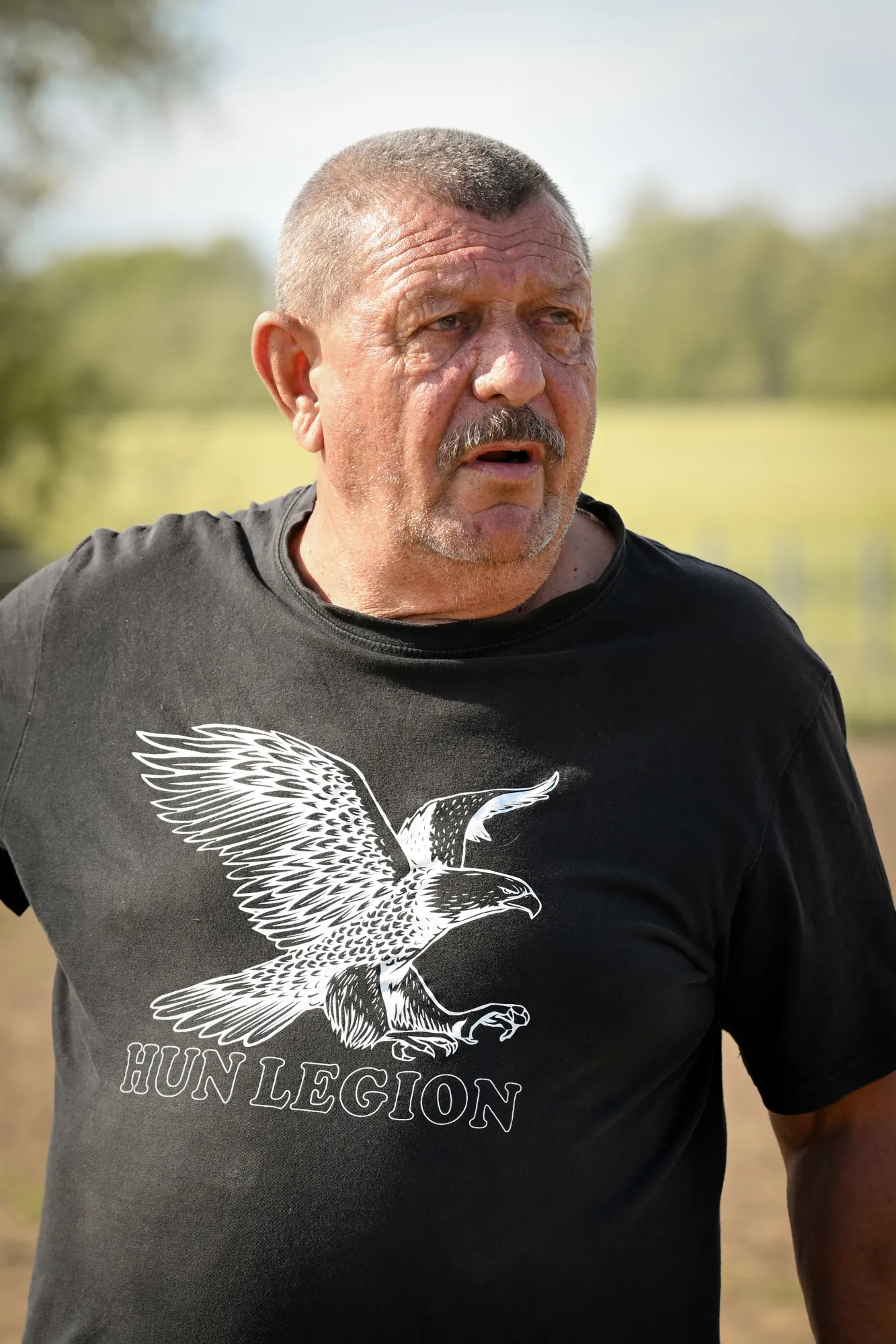 Cseresnyés László (Pödri bácsi) portréja